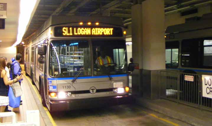 MBTA Boston Neoplan AN460LF Silver Line 1130